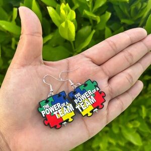 Autism Awareness Earrings